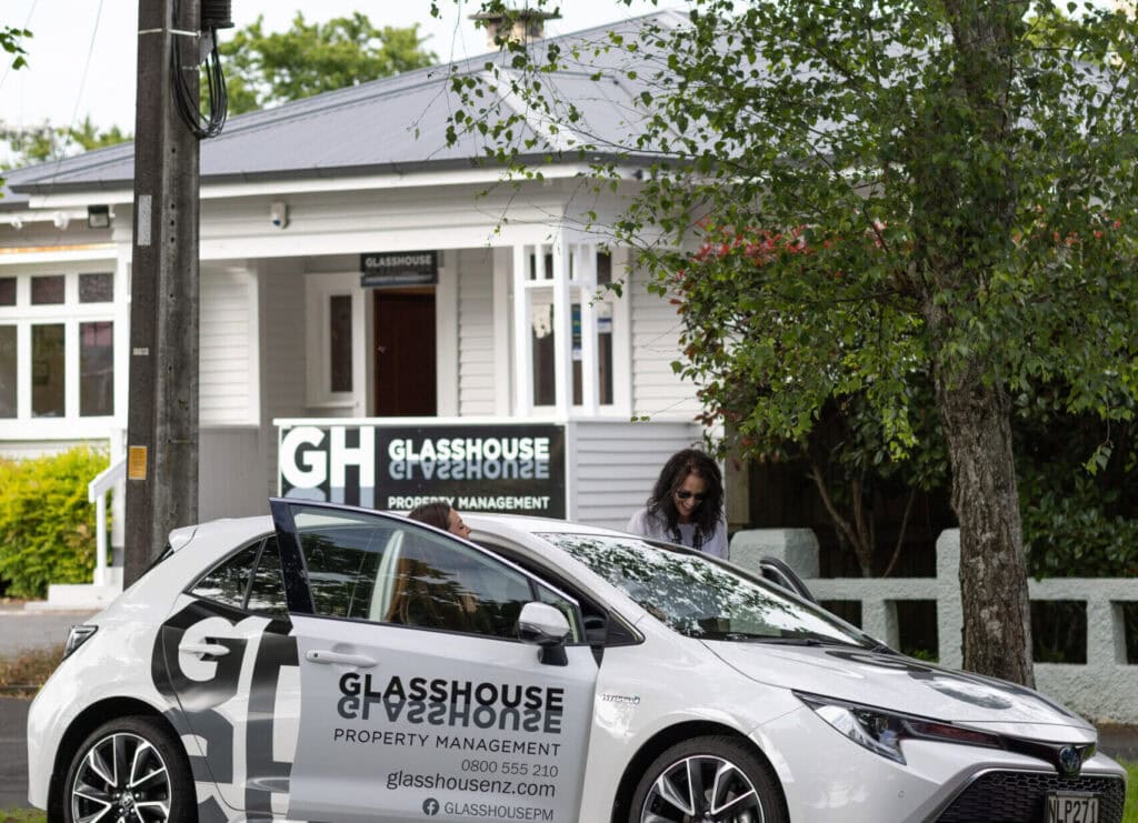 Glasshouse Property Management car